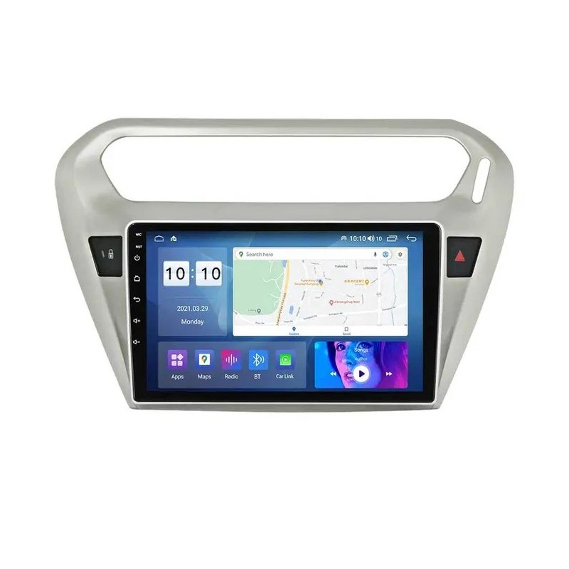 Citroen C-Elysee (2013–2018) Android 15 Мултимедия / Навигация | 9" GPS, Wi-Fi, Bluetooth