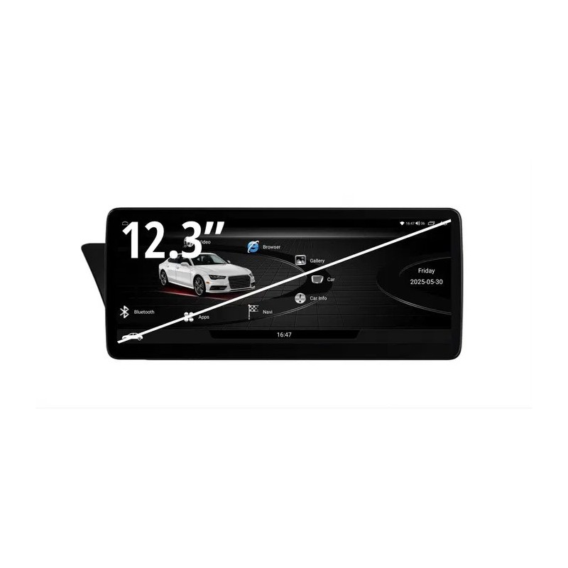 Мултимедия Android 15 за Audi A4 / A5 (2009–2016) | 12.3” IPS, GPS, CarPlay