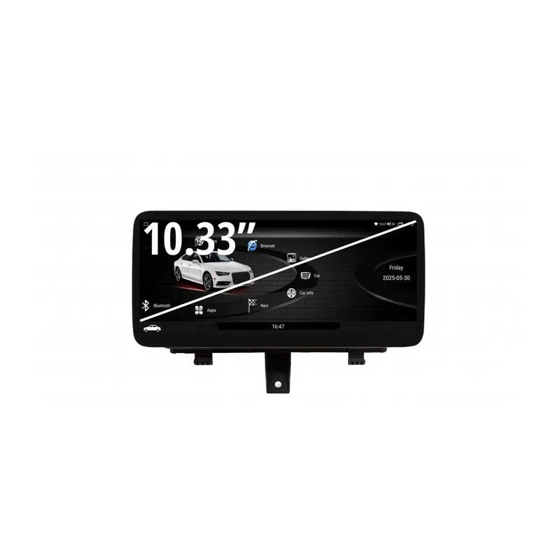 Мултимедия Android 15 за Audi Q3 (2013–2018) | 10.3” IPS, GPS, CarPlay, DSP