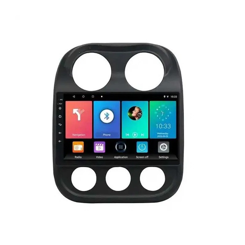 Jeep Compass 2009–2015 Android 15 Мултимедия и Навигация | Камера и Карти Подарък