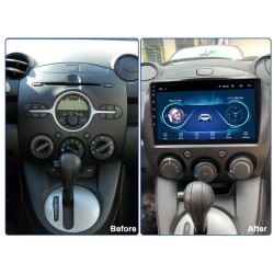 Mazda 2 (2007–2014) Android 15 Мултимедия и Навигация | Камера и Карти Подарък