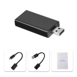 Безжичен USB адаптер за Android Auto и Apple CarPlay – Plug & Play