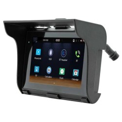 Безжичен CarPlay / Android Auto монитор за мотоциклет – 5.5" IPS, IPX7, камери