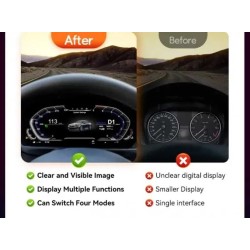 copy of copy of copy of Дигитален километраж LCD 12.3″ за BMW E65/E66 (CCC System) | Linux System