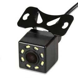 8LED камера за заден ход с нощен режим | 170° ъгъл, водоустойчива, AV изход