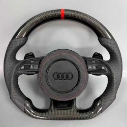 Audi S-Line спортен волан – A3, A4, A5, Q3, Q5 (2016–2023) | Carbon
