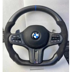 BMW M Performance Carbon / Alcantara волан с M лента – G серия (2018–2024)