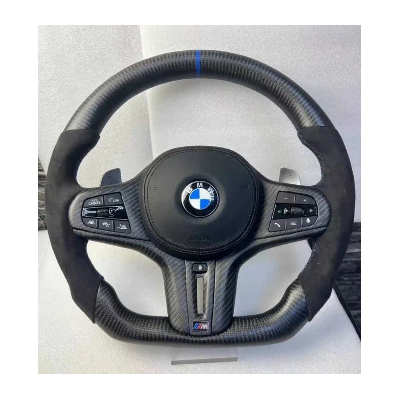BMW M Performance Carbon / Alcantara волан с M лента – G серия (2018–2024)