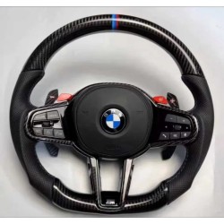 BMW M Performance волан – Forged Carbon с M лента и M1/M2 бутони – G серия (2018–2024)