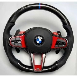 BMW M Performance волан – карбон с червени акценти – G серия (2018–2024)