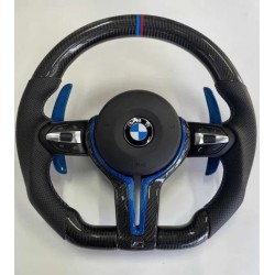 Волан BMW M Performance – карбон със сини акценти – F и G серия (2013–2024)