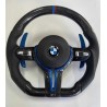 Волан BMW M Performance – карбон със сини акценти – F и G серия (2013–2024)