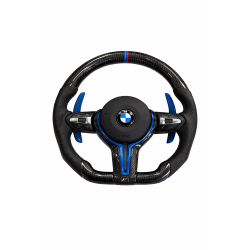 Волан BMW M Performance – карбон със сини акценти – F и G серия (2013–2024)