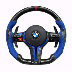 Волан BMW M Performance – син алкантара и карбон – F серия (2013–2018)