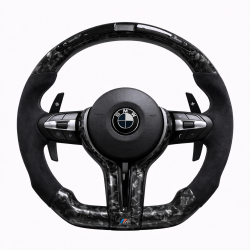 Волан BMW M Performance – алкантара и карбон с мраморен ефект – F серия (2013–2018)