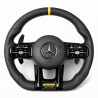 Волан Mercedes AMG Edition – перфорирана кожа с жълти шевове (2019–2022)