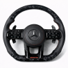 Волан Mercedes AMG – Forged Carbon и перфорирана кожа с червен шев (2019–2022)