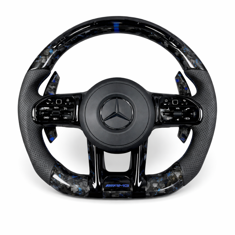 Волан Mercedes AMG – Blue Carbon Edition с LED дисплей (2019–2022)