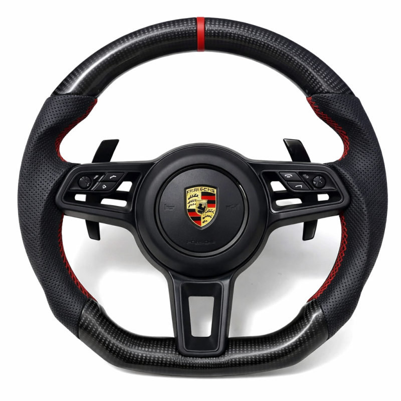 Волан Porsche – карбонов спортен с червен маркер