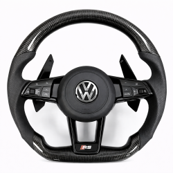 Волан VW RS – спортен карбон и перфорирана кожа