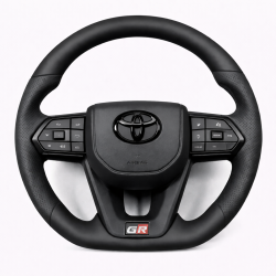 Волан Toyota GR – спортен изцяло черен кожен (Yaris, Corolla)
