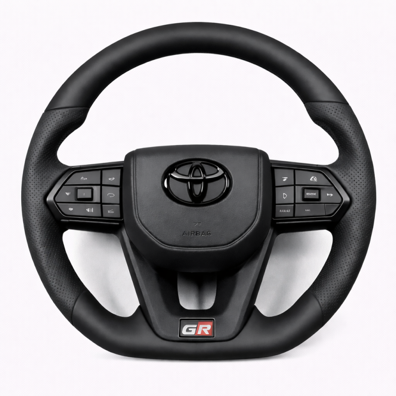Волан Toyota GR черен кожен – GR Yaris, GR Corolla