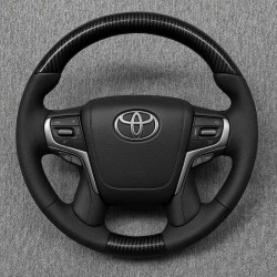 Волан Toyota – карбон и черна кожа (Corolla / Camry / RAV4)