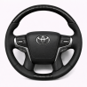 Волан Toyota – карбон и черна кожа (Corolla / Camry / RAV4)