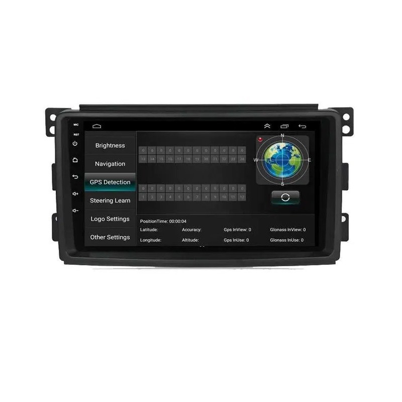 Мултимедия Android 15 за Smart Fortwo (2006–2010) | GPS, CarPlay, Wi-Fi