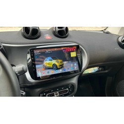 Мултимедия Android 15 за Smart Fortwo (2014–2020) | GPS, CarPlay, Wi-Fi