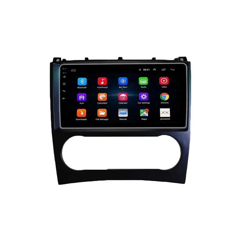 copy of Мултимедия / Навигация за Mercedes-Benz C, GLK, CLK, E, A-Class с Android 15