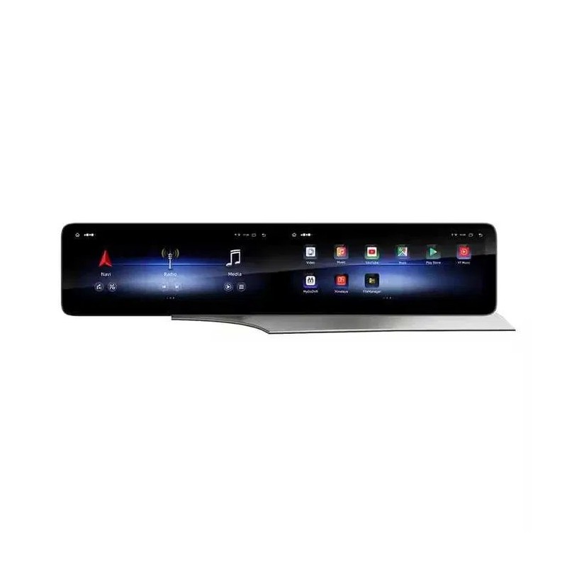 Dual Display 12.3" Android 15 Мултимедия за Mercedes-Benz C-Class / GLC-Class (2016–2019) | OLED, GPS, CarPlay