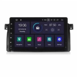 Мултимедия Android 15 за BMW E46 (1999–2005) | 9” дисплей, GPS, CarPlay, Bluetooth