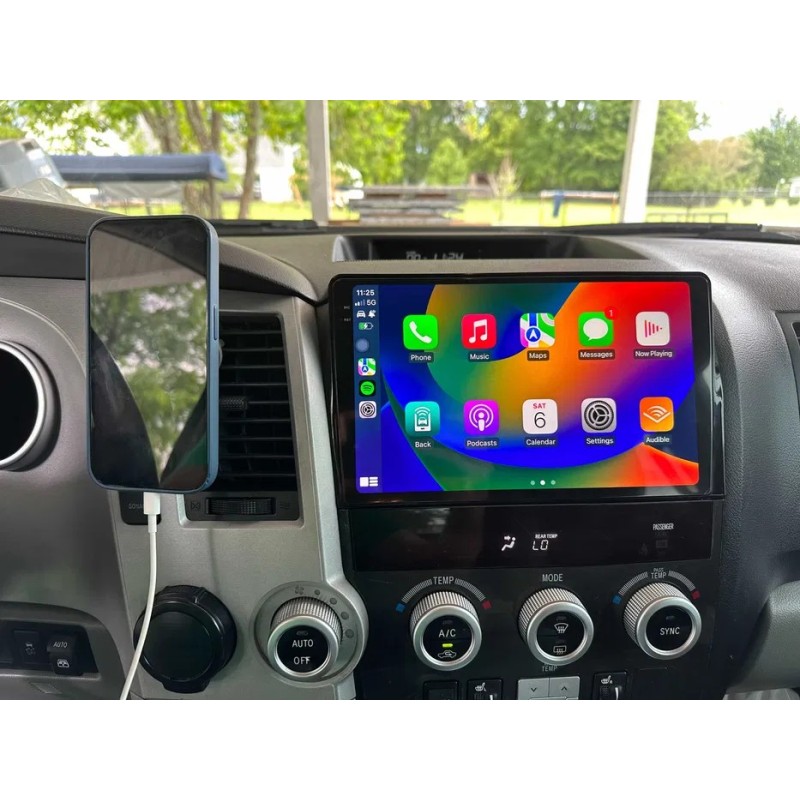 Мултимедия Android 15 за Toyota Tundra / Sequoia (2007–2013) | 9” GPS, CarPlay, Wi-Fi